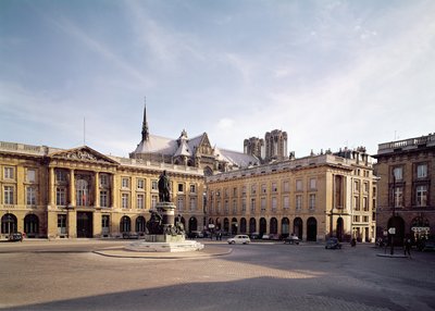 Ansicht der Südseite des Place Royale von Jacques Germain Soufflot